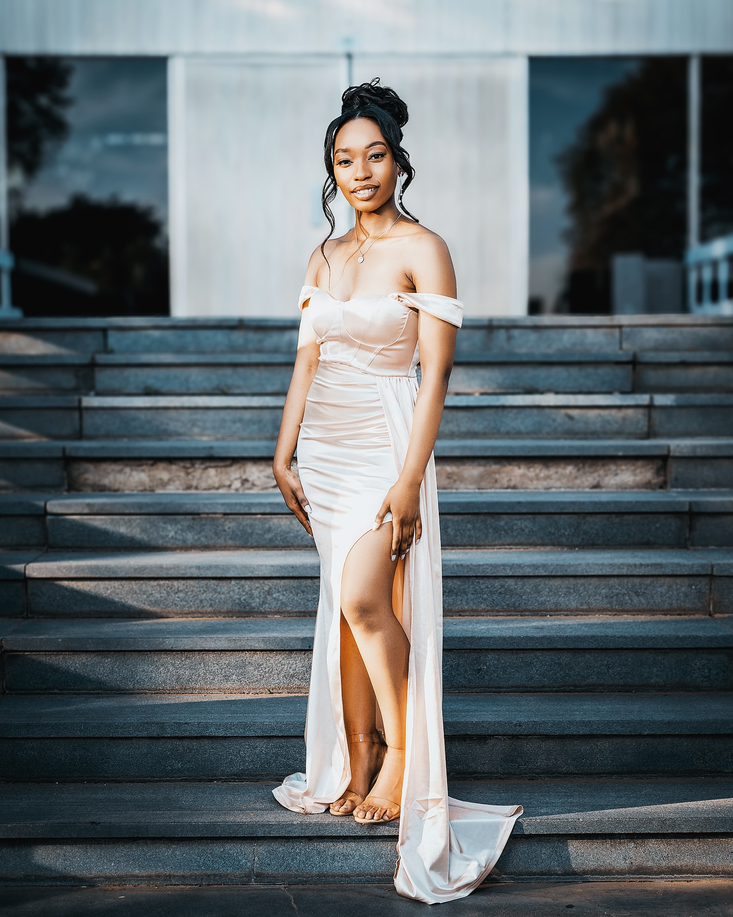 Photo by Just P Media Photography on October 13, 2024. May be an image of 1 person, make up, gown and dress. (4)